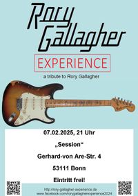 Rory Gallagher Tribute - EXPERIENCE - Deutschland am 07.02.25